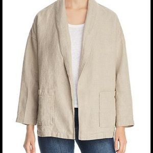 Eileen Fisher Linen Jacket Sz Sm